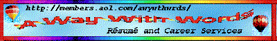 A Way With Words Banner