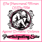 The Official Seal Of The Phenomenal Women Of The Web - Against Domestic Violence